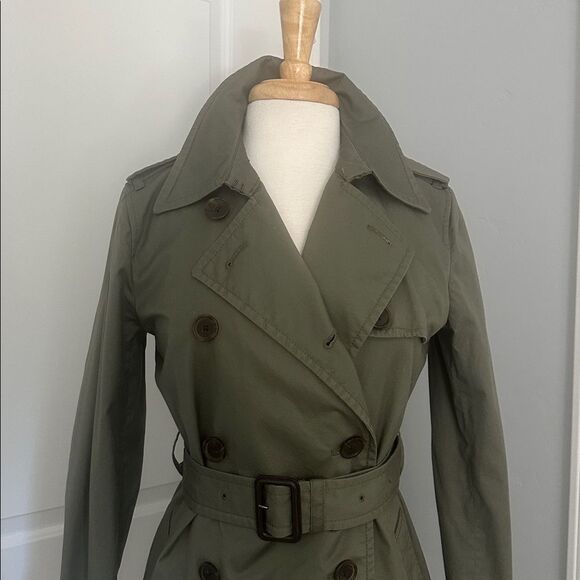J. Crew Trench Coat Size 2 - Picture 2 of 5